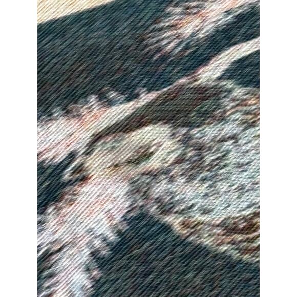 Tapestry Winter Christmas Holiday birds wildlife Cardinal Table Runner 70x13” - Picture 10 of 12